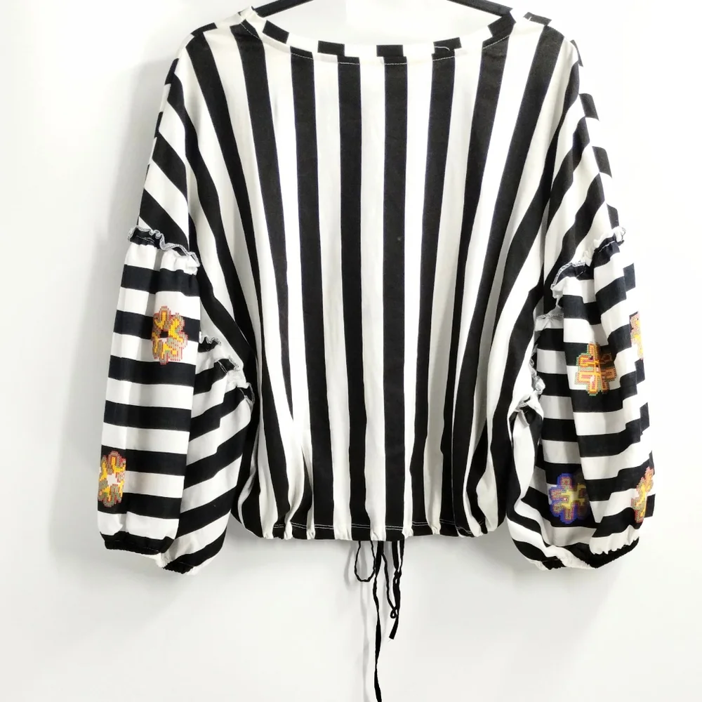 Zara puff sleeves
